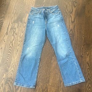 art class high-rise dad jeans.  Dark wash.  Size 12.